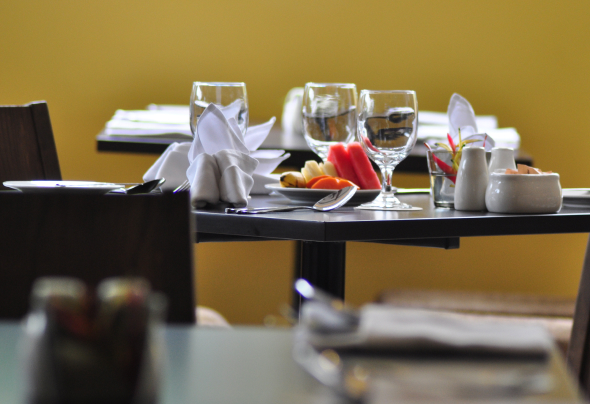 Dreamtel café — warm hospitality
